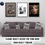 Thumbnail: Four sizes of Austin Healey vintage car throw pillows with retro illustration by Healey Threads on a brown couch
