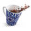 Thumbnail: Mediterranean-Inspired Aegean Blue 12 oz Ceramic Coffee Mug Design 