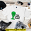 Thumbnail: Mockup of our white colored Green Alien Wrong Planet Graphic T-shirt with Attitude