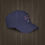 Thumbnail: Side view of Navy blue low-profile baseball cap with Tennis Anyone? In red, white, & blue text above crossed tennis rackets.