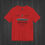 Thumbnail: Red colored Austin Healey Vintage T-Shirt featuring a gray Healey car graphic with "Vintage" text in black.