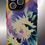 Thumbnail: Mock up video of our Psychedelic floral phone case with vibrant colors, fits iPhone and Samsung Galaxy