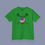 Thumbnail: A Irish green colored t-shirt with crossed lacrosse sticks and American flag USA lacrosse graphic