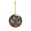 Thumbnail: Moonlit Winter Village Xmas Ornament - Jolly Santas Festive Tree Decorations.