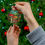 Thumbnail: Whimsical Stained Glass Mushroom Ornament - Enchanting Fantasy Tree Decorations 