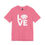 Thumbnail: LOVE Dog Face T-Shirt – Monochrome Pet Lover Graphic Tee