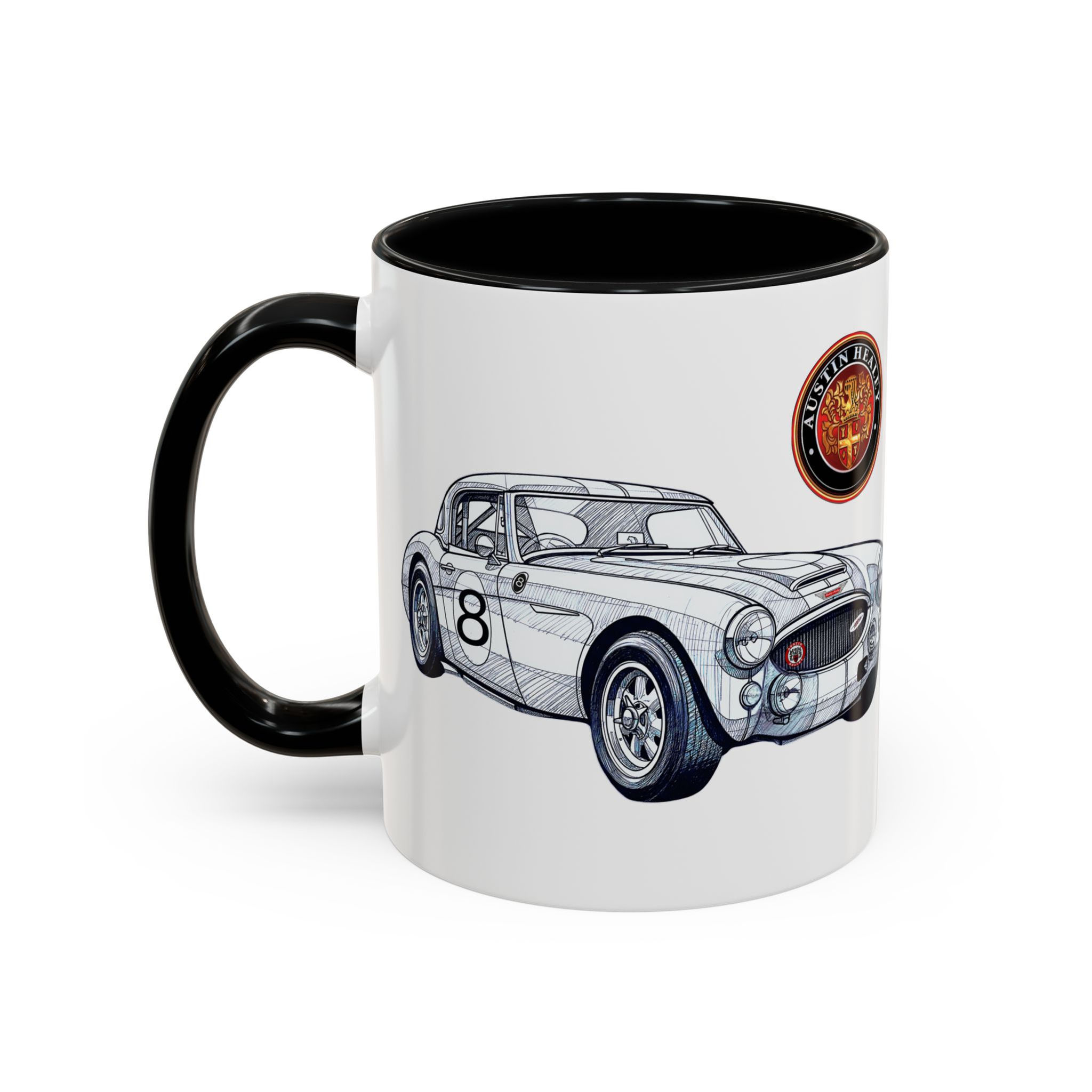 Vintage Austin Healey Coffee Mug - Timeless British Classic