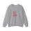 Thumbnail: Valentines Love Snuggle in Style, Comfy Crewneck Long Sleeve Unisex Sweatshirt.