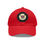 Thumbnail: Celebrate Canadian Lacrosse - Maple Leaf Low-Profile Hat - Perfect Gift For Men