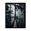 Thumbnail: Forest Suspension Bridge Wall Art – Black & White Print