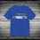 Thumbnail: Royal blue Austin Healey T-shirt featuring a detailed blue and white Healey sketch with an emblem centered on the chest.