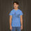 Thumbnail: USA Angry Stickman Lacrosse Tee – American LAX Gift Shirt for Fans 