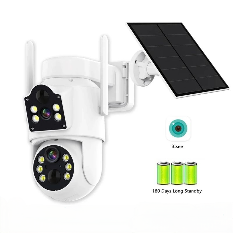Thumbnail: VX-SOWF-4MP: VX-VIDEO SOLAR POWERED SMART ALARM PTZ SECURITY CAMERA