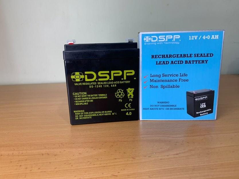 Thumbnail: DS-1240: DSPP 4 AMP RECHARGEABLE BATTERY