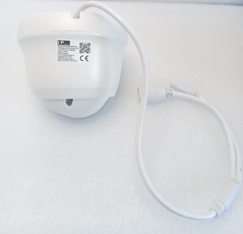 Thumbnail: DS-SPARROW-V3-AU: 2MP IP  + Full Color Indoor Dome Camera