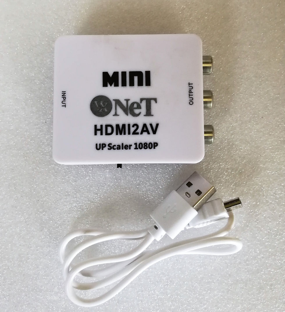 Thumbnail: VX-HAC :  Mini HDMI to AV Converter
