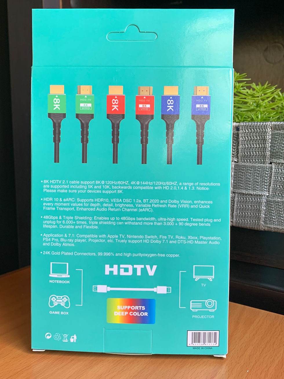 Thumbnail: VX-HDM-8K-5MH:VX-VIDEO 16FT 8K HDMI CABLE