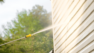 Pressure washing