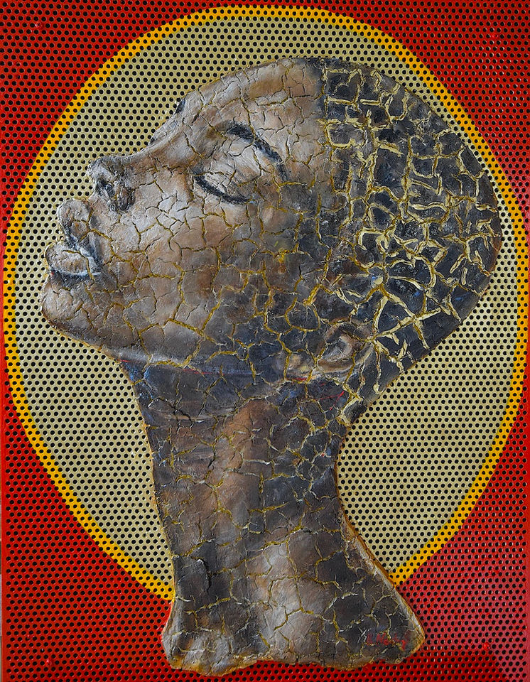 Katja Nordmeyer- _Elani_- 2023- 80 x 60 - mixed technique on perforated aluminium.JPG