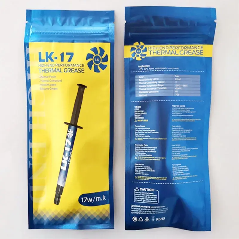 Miniature : 17W/mK High Performance Thermal Paste | CPU GPU Cooling Grease for Electronics