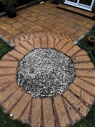Patio cleaning