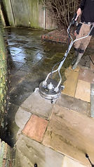 Patio cleaning