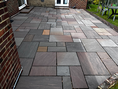 Patio cleaning