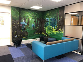 office mural
