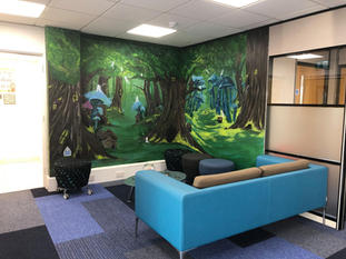 office mural