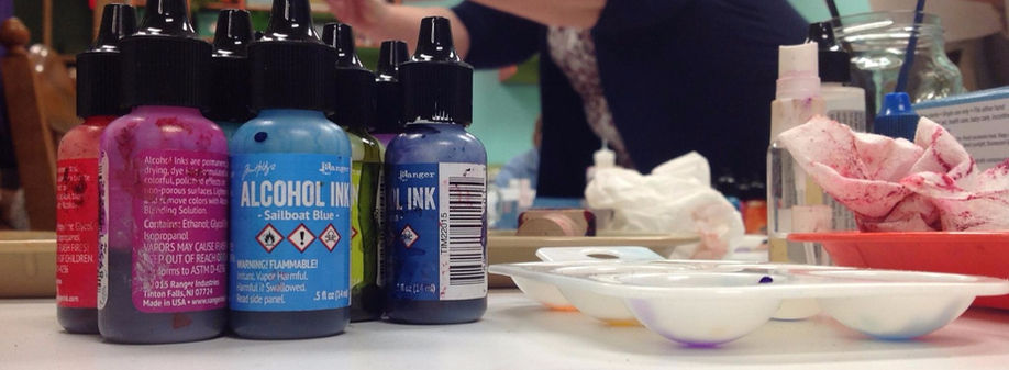My Alcohol Ink Supply List