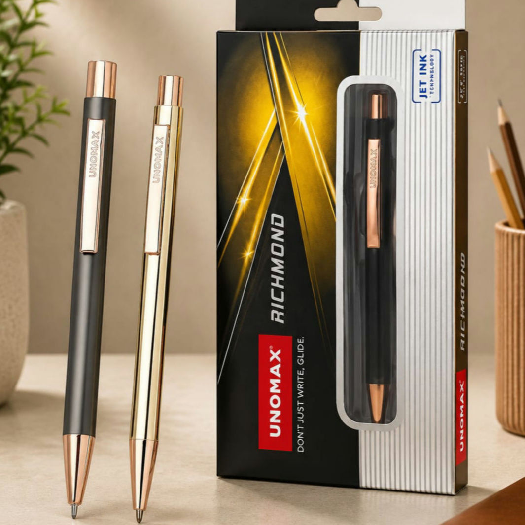 Unomax Richmond metallic Ball Pen.