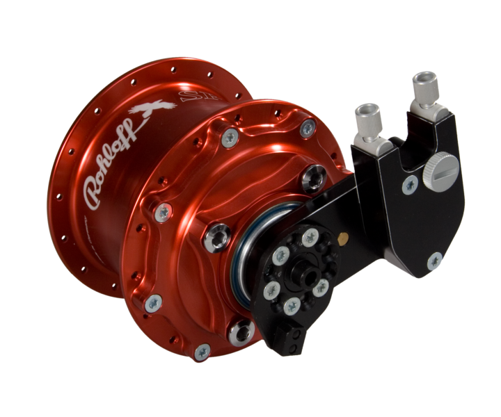 Rohloff gearhub with cabling