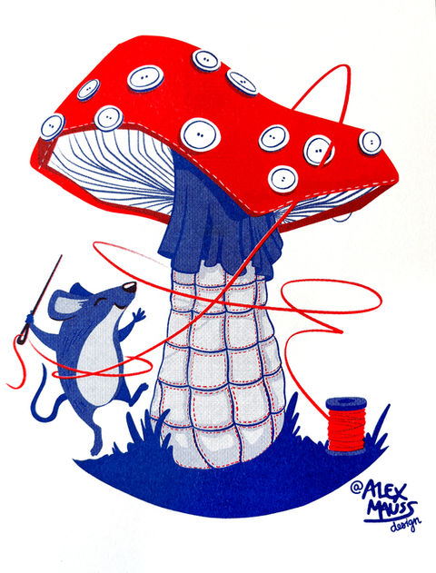 Children's Book Illustration by Alex Mauss Design