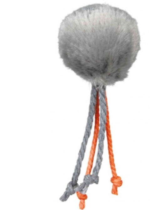 Miniature : Balle avec ficelle ø 4 cm Coloris divers