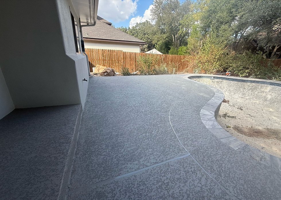 Spray Texture Around Pools for Safer, Cooler Outdoor Living – Austin TX
