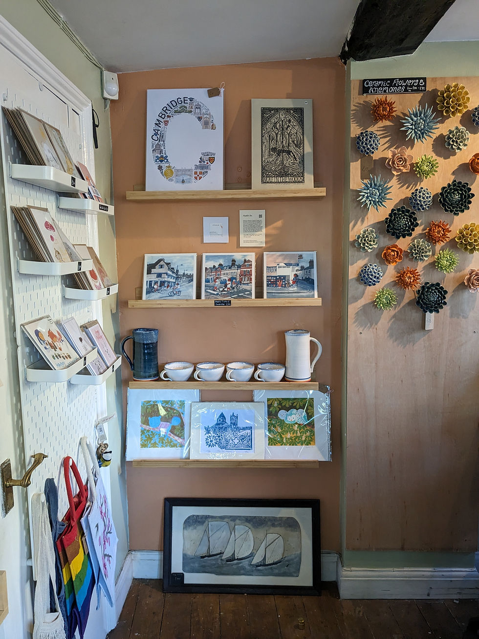Handmade by local artists