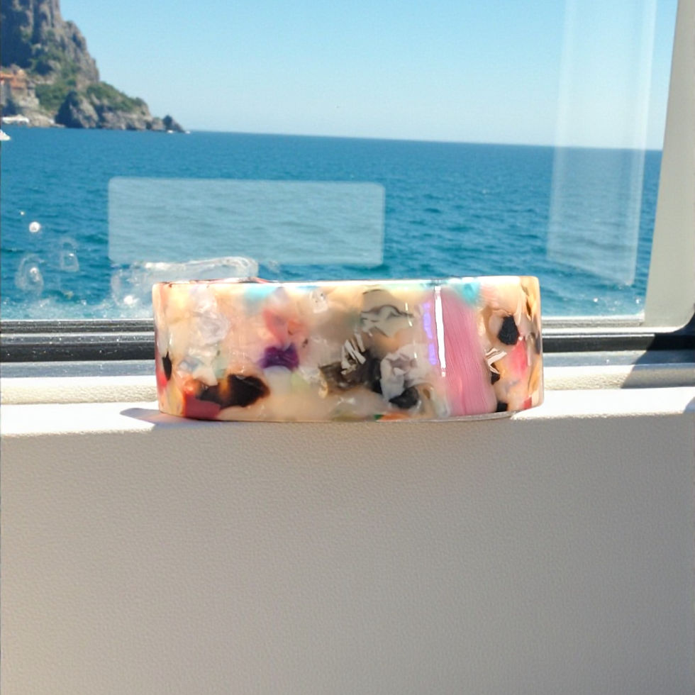 Thumbnail: Sunset Tide Resin Bracelet