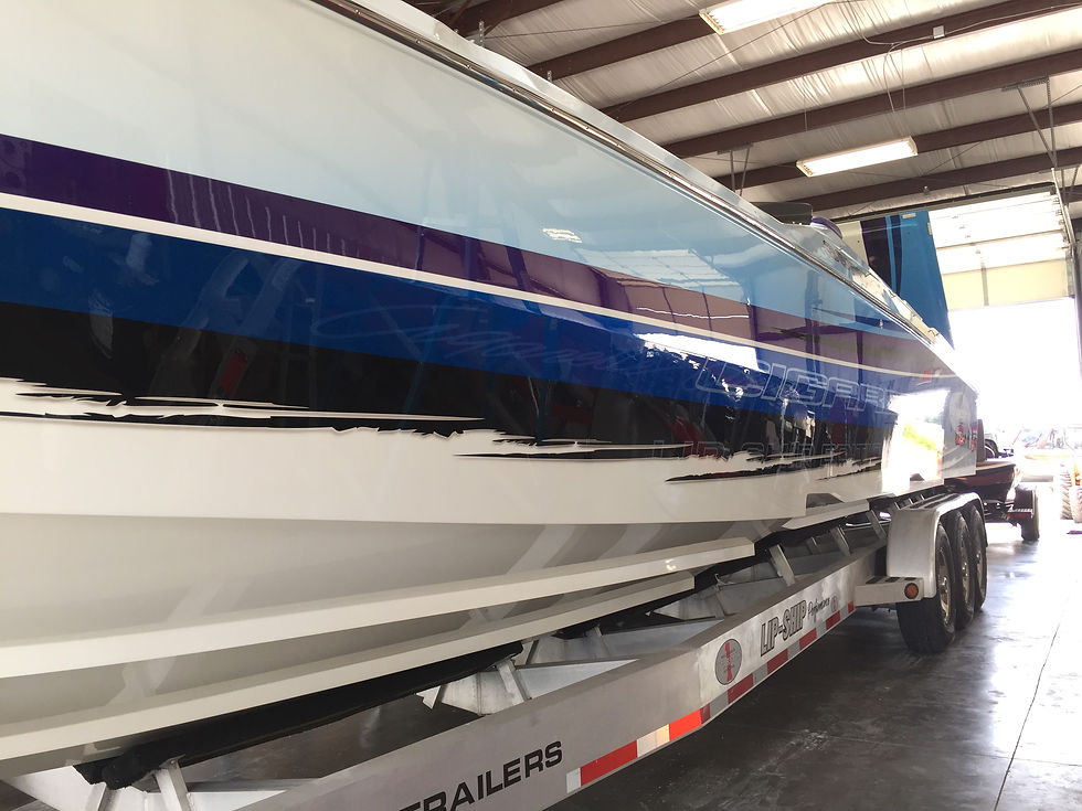 39ft Top Gun Cigarette Boat