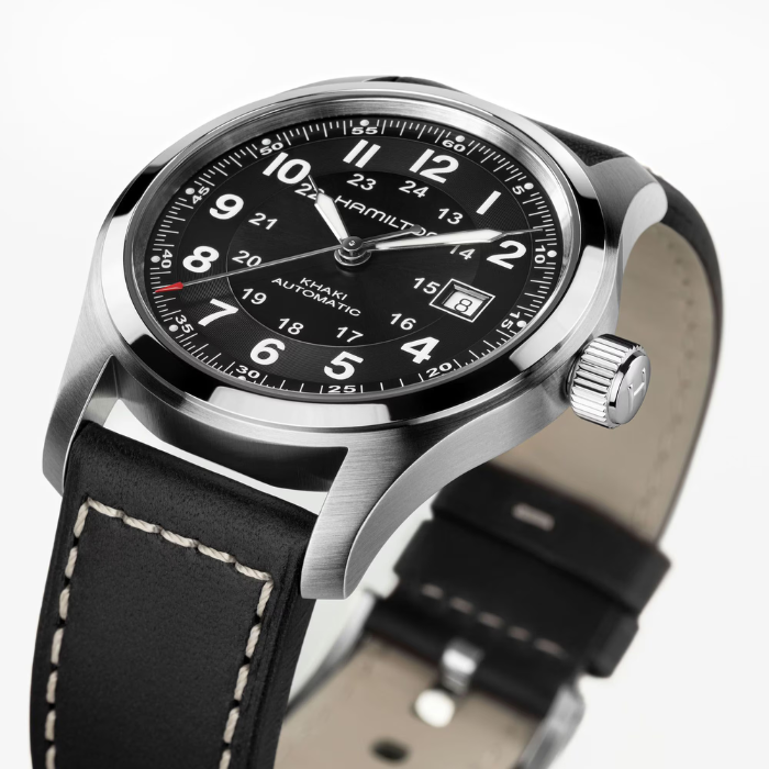 Miniatura: Khaki Field Auto 42 mm