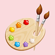 paint palette icon