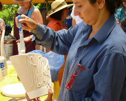 aplicació esmaltes raku