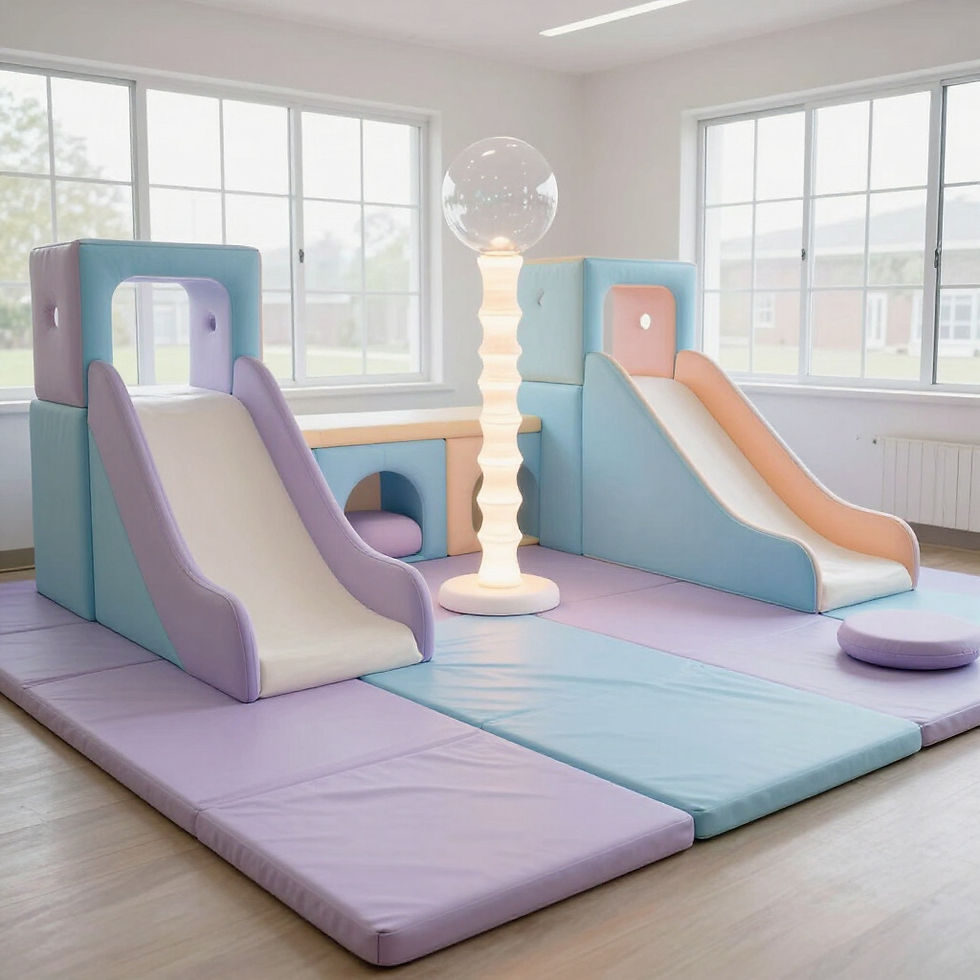 Sensory friendly soft play environment