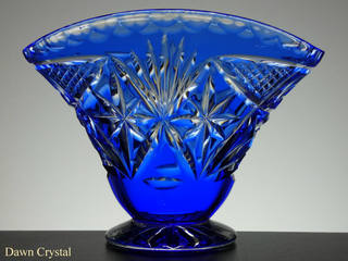 Cased Crystal Ruby Crystal Stourbridge United Kingdom