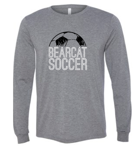 Thumbnail: KHS Soccer Bella Canvas Soft Long Sleeve