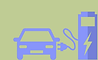 Sigle borne de recharge voiture électrique