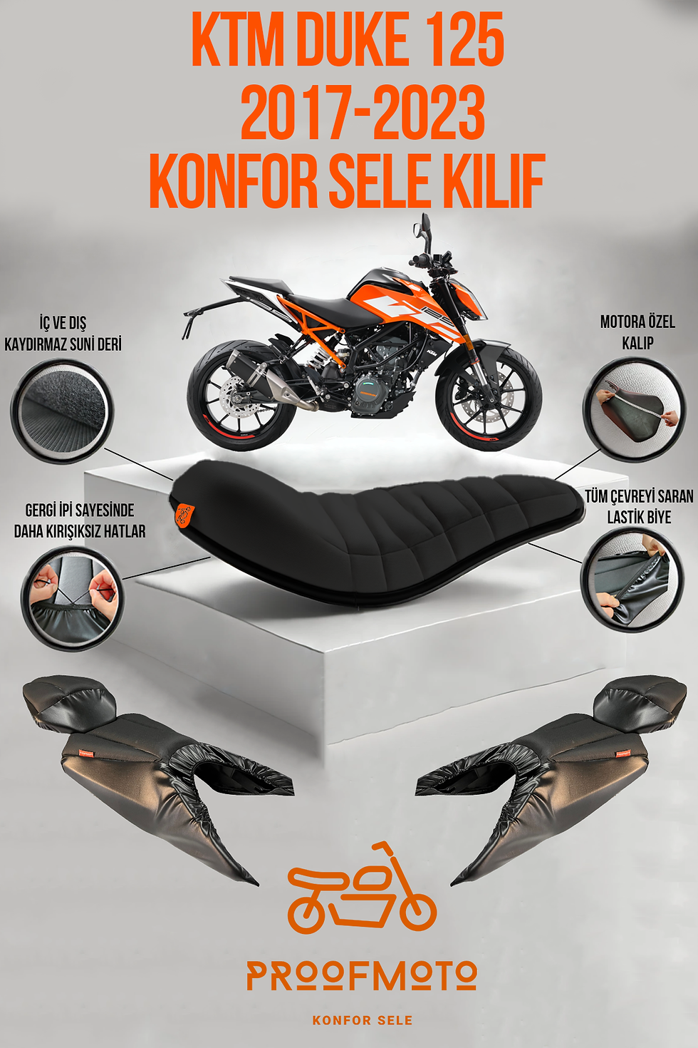 Ktm Duke Konfor Sele Kılıf ( 2017 ve 2023)