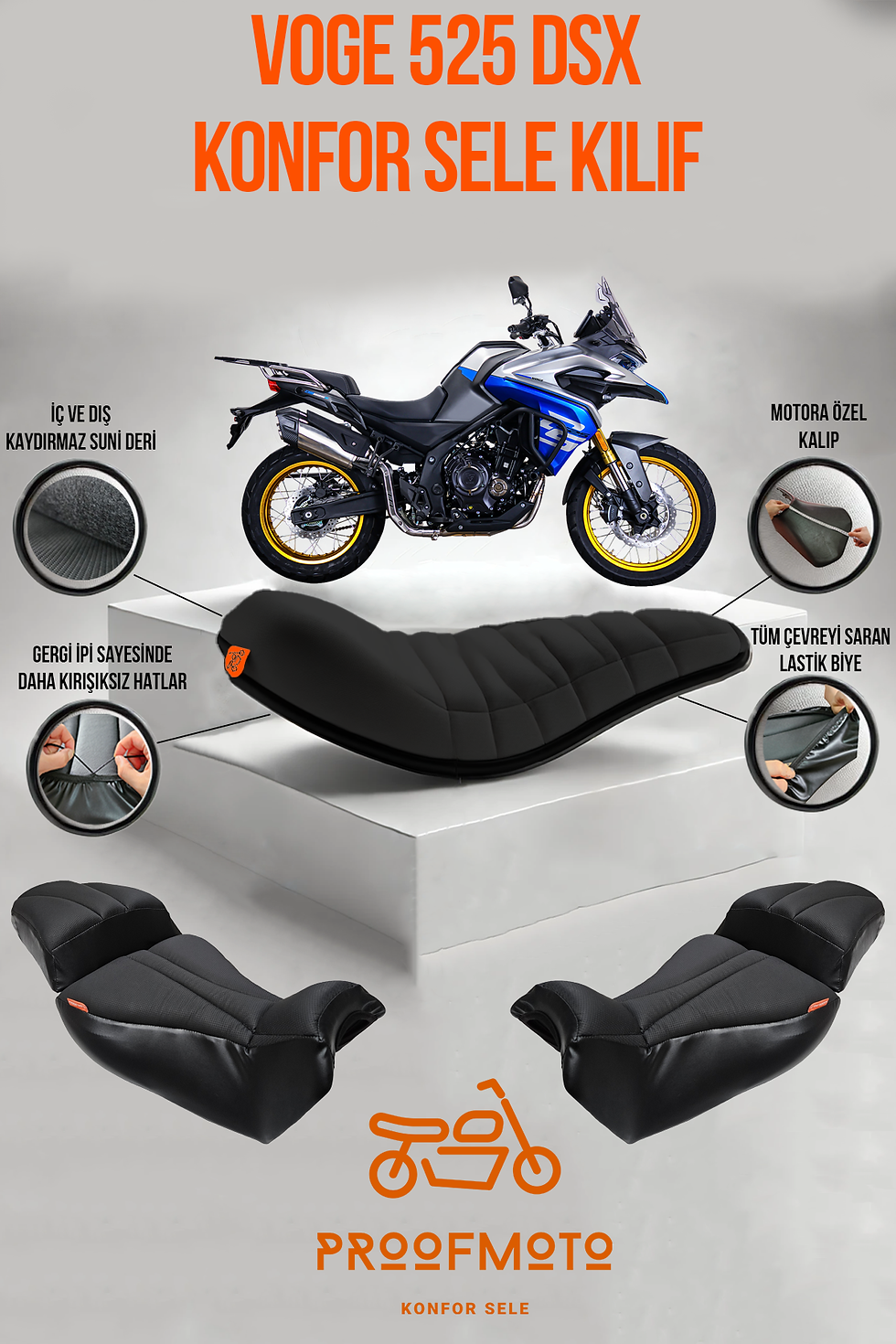 Voge 525 DSX Konfor Sele Kılıf