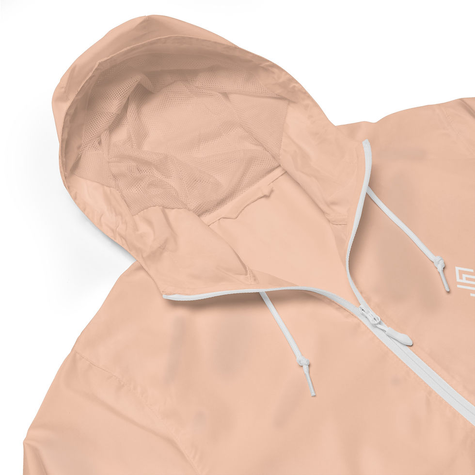 Miniatura: Unisex lightweight zip up windbreaker