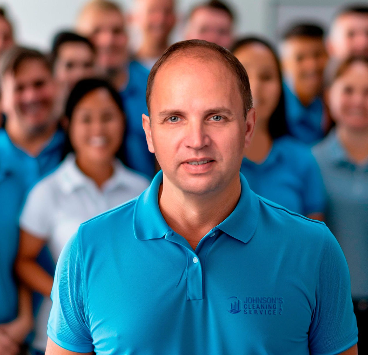 Karsten Weinand and the Johnson's Cleaning Service team — Daytona Beach, FL