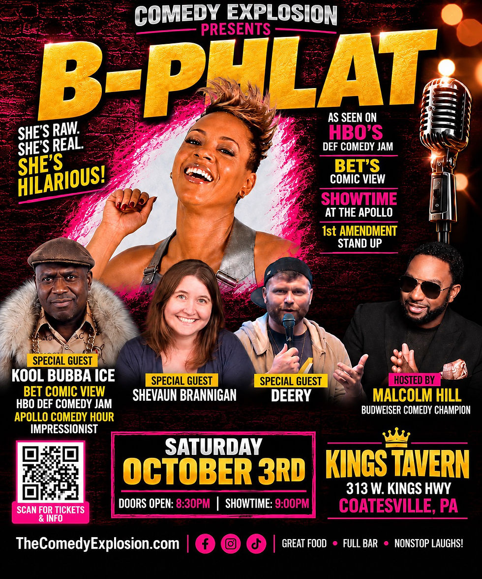 Comedian B Phlatt Live at Kings Tavern